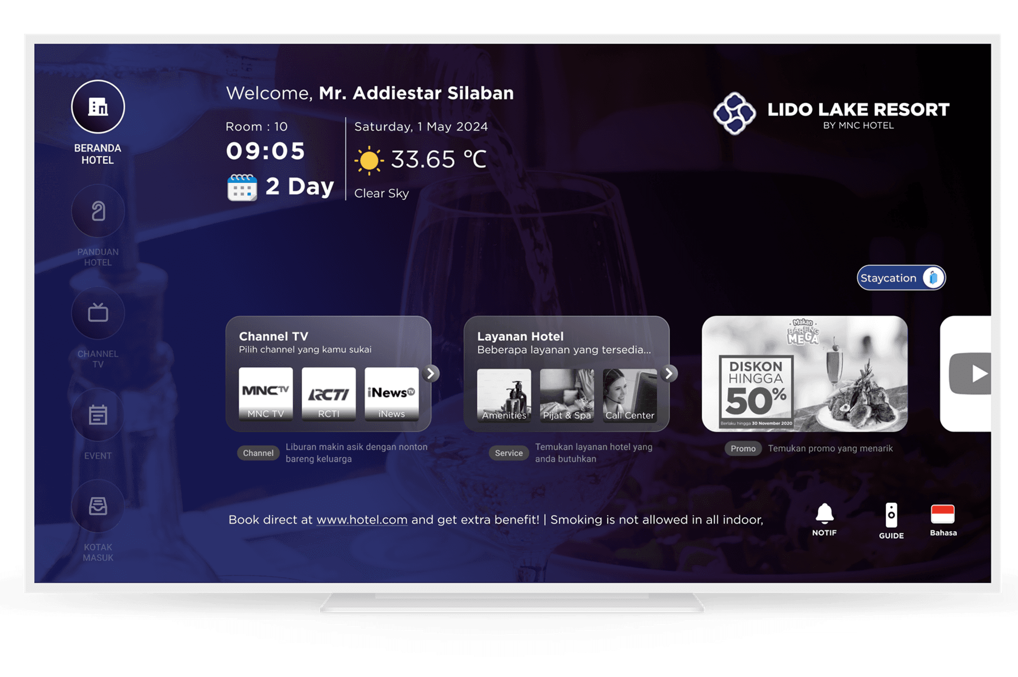 IPTV Hotel & Hospital Entertainment System