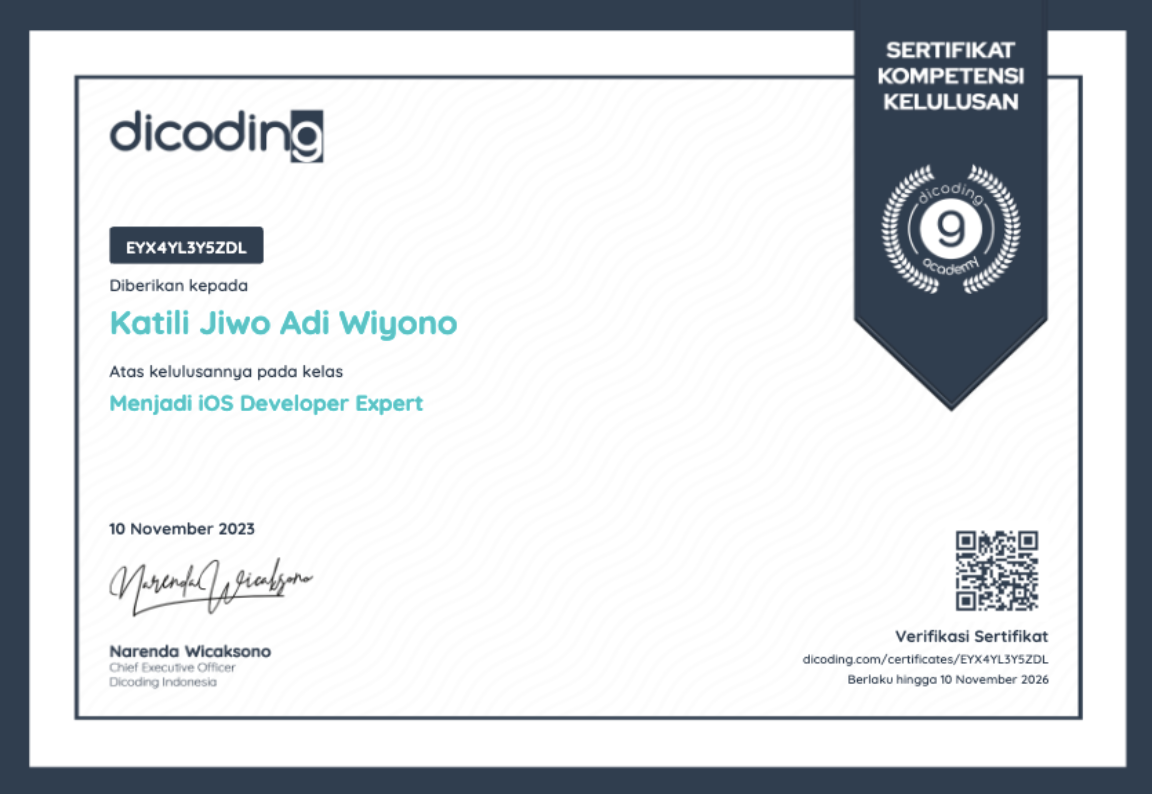 Menjadi iOS Developer Expert