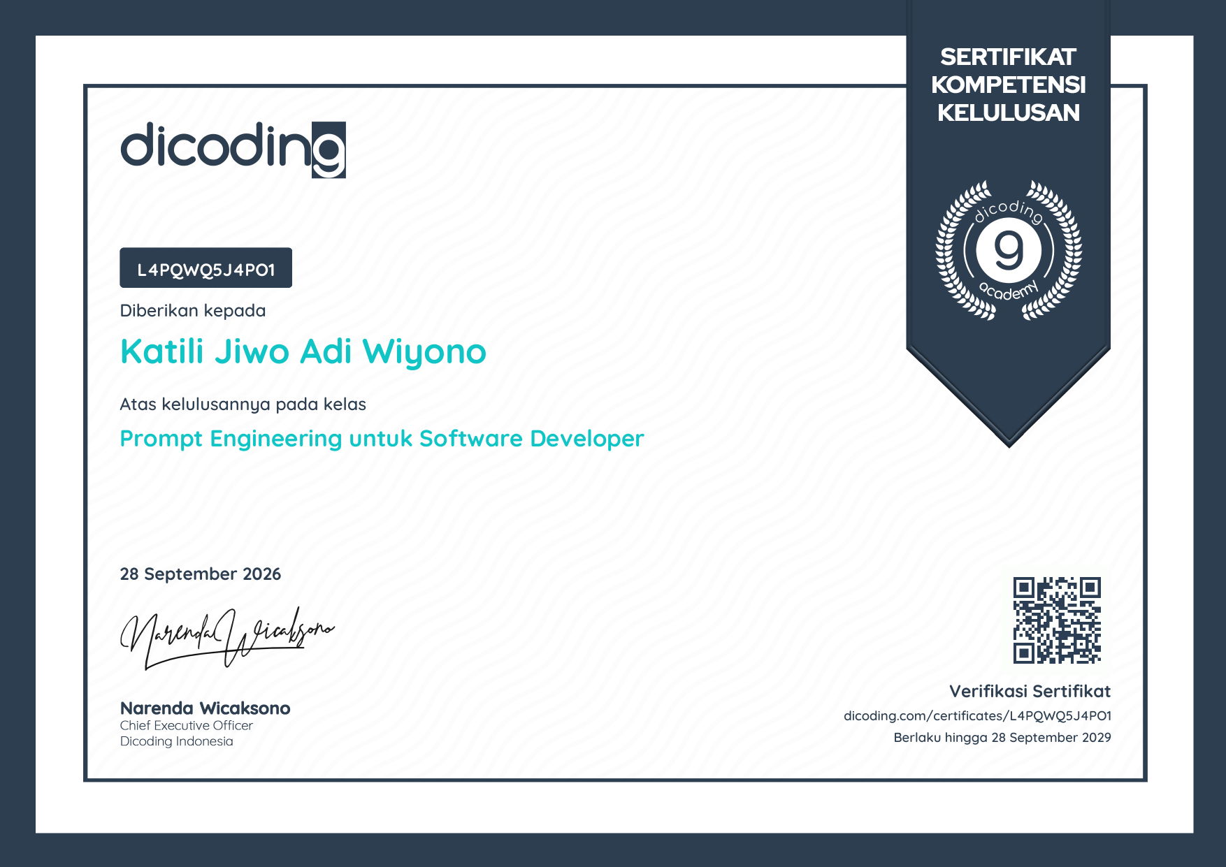 Prompt Engineering untuk Software Developer
